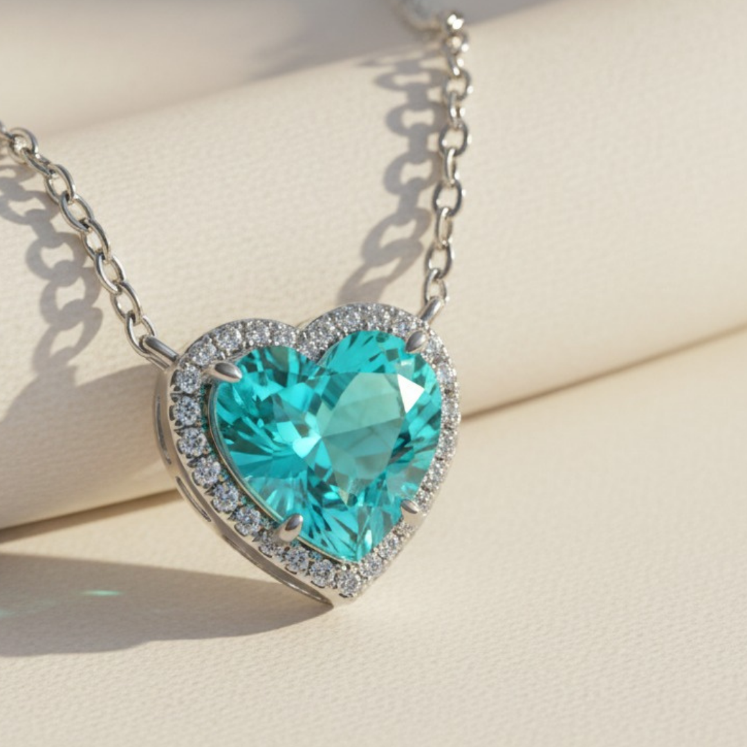 אהבה נוצצת: תליון לב יוקרתי שמספר סיפור