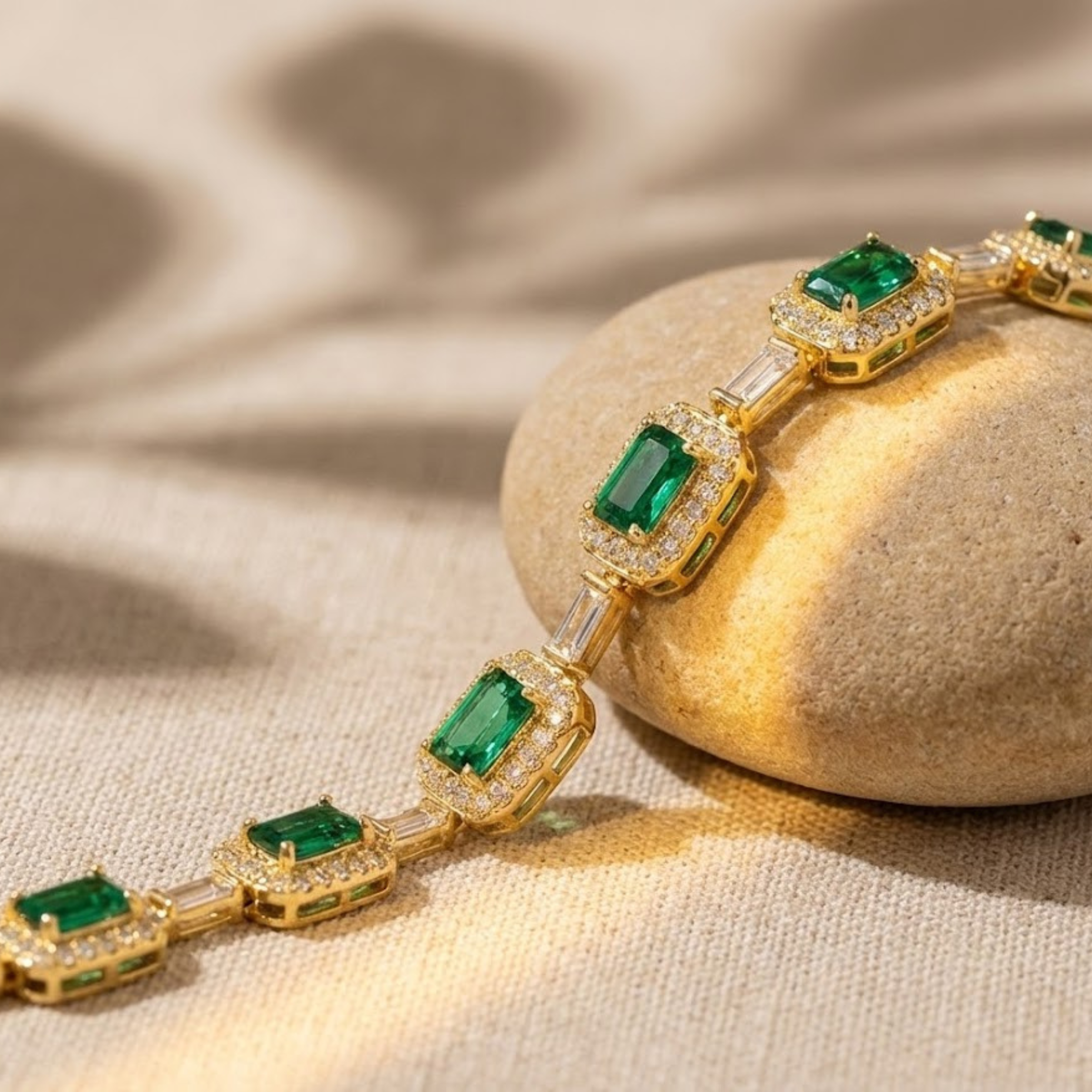 צמיד אמרלד אייס ירוק